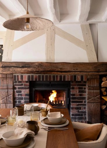 Rustic, Chic, Wabi-sabi, Dining room, Full Project, Coach shopping, Shopping list, 3D ambiance, Plan, Renovation