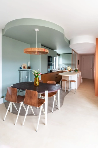 Contemporary, Dining room, Full Project, Creation of exclusive furniture, Renovation