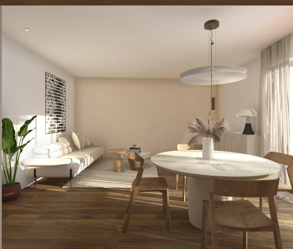 Flats / Apartments, Full Project, 3D ambiance