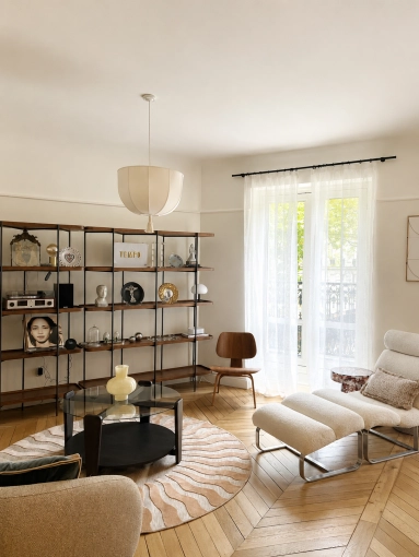 Chic, Living room, Full Project
