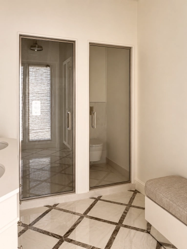 Bathroom, Chic, Full Project