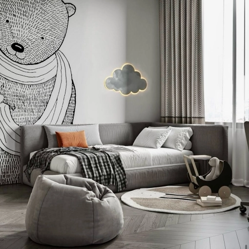 Minimalist, Contemporary, Scandinavian, Room, Chic