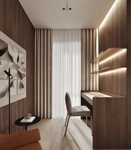 Minimalist, Scandinavian, Chic, Nature, Office