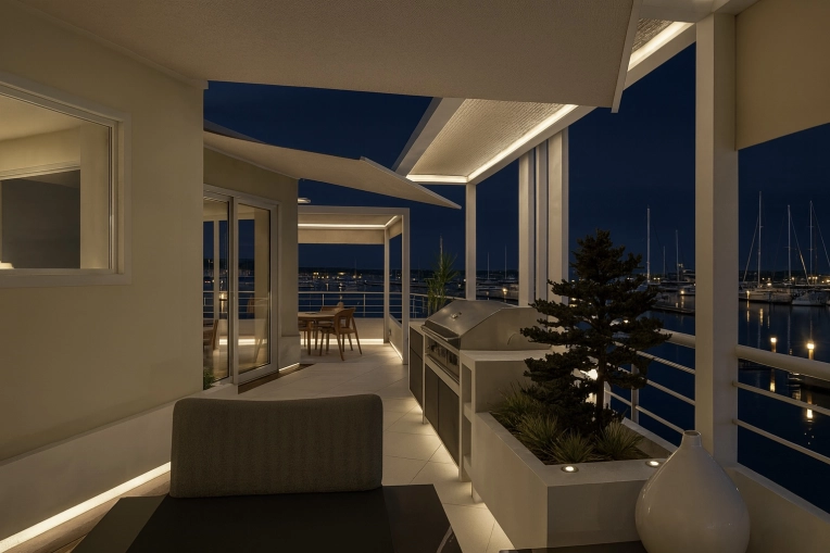 Contemporary, Outdoor/Garden, Chic, 3D ambiance