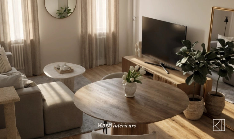 Home, Minimalist, Contemporary, Scandinavian, Consultation Visit, Full Project, Shopping list, 3D ambiance, Plan