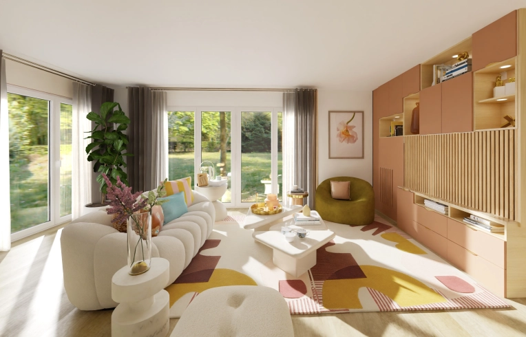 Appartement, 3D d'ambiance
