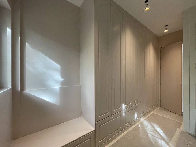 Contemporain, Chic, Dressing, Projet complet, Rénovation