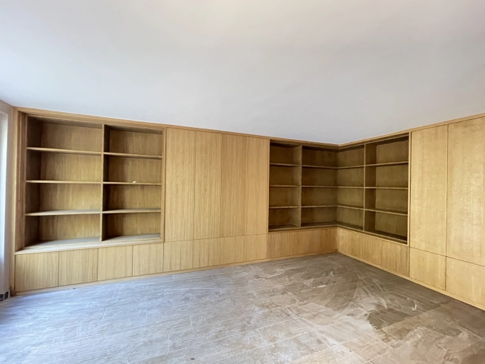 Contemporain, Dressing, Projet complet, Création de meubles