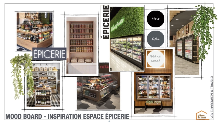 Contemporain, Commerce / magasin, Projet complet, Création de meubles, Plan, Rénovation