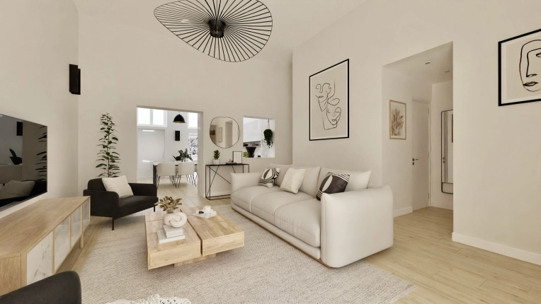 Home, Contemporary, Chic, Full Project, Plan, Renovation