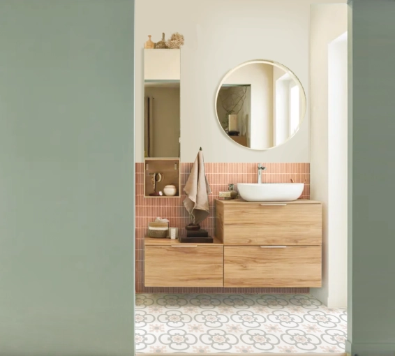 Contemporary, Scandinavian, Bathroom, Chic, Nature, Full Project, Plan, Renovation