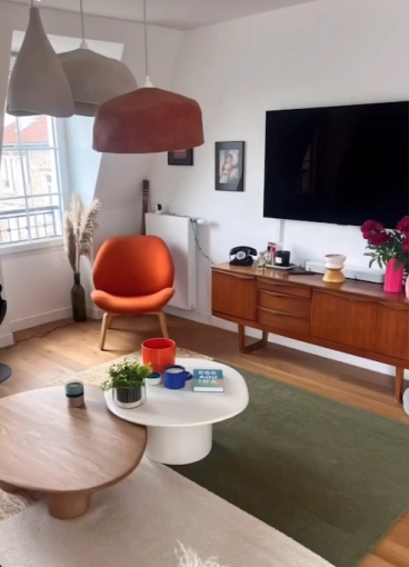Contemporary, Living room, Consultation Visit