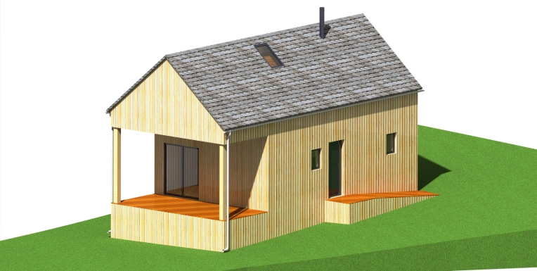 Minimalist, Tiny house, Plan