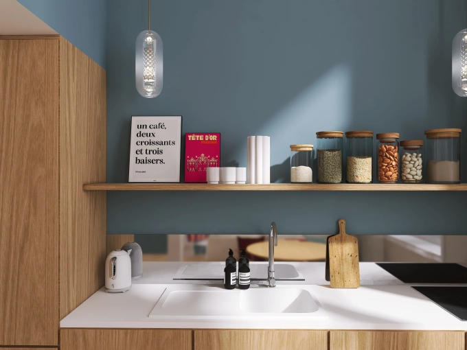 Kitchen, 3D ambiance