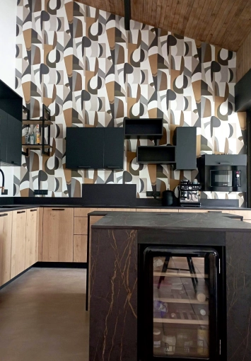 Bohemian, Contemporary, Vintage, Kitchen, Full Project, Creation of exclusive furniture, Renovation