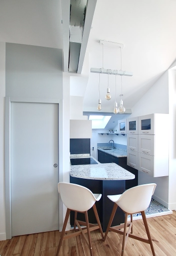 Rustic, Kitchen, Chic, Full Project, Coach shopping, Creation of exclusive furniture, Renovation
