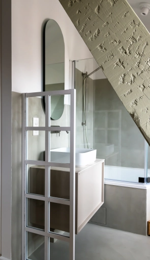 Bathroom, Chic, Nature, Full Project, Coach shopping, Renovation