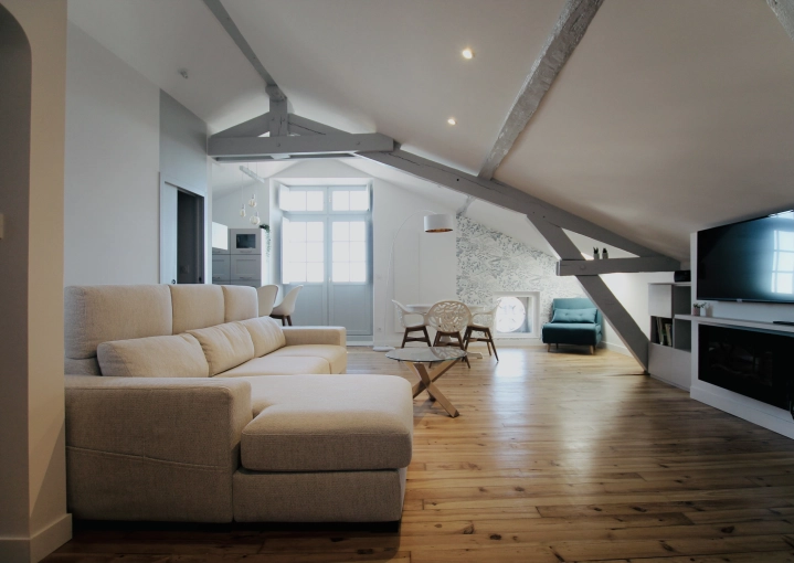 Rustic, Nature, Living room, Full Project, Coach shopping, Renovation