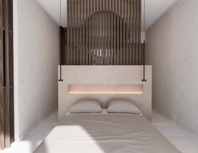 Minimalist, Contemporary, Room, Nature, 3D ambiance