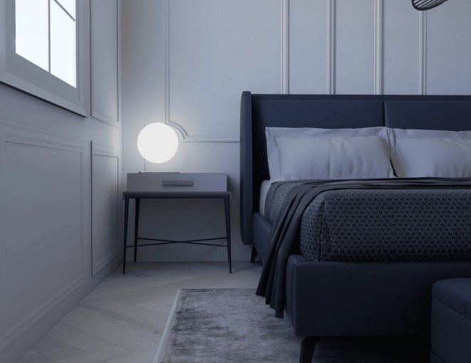 Hotel, Contemporary, 3D ambiance