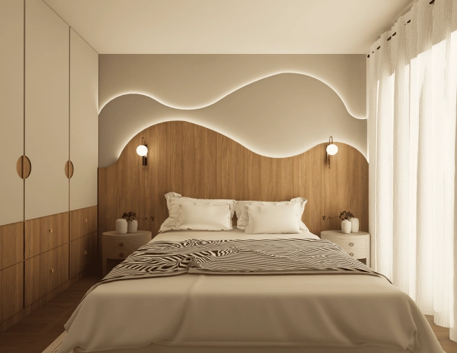 Minimalist, Room, Nature, Creation of exclusive furniture, 3D ambiance
