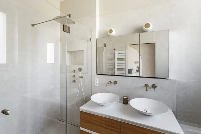 Contemporary, Bathroom, Chic, Consultation Visit, Full Project, Home Staging, Remote Coaching, Plan, Renovation