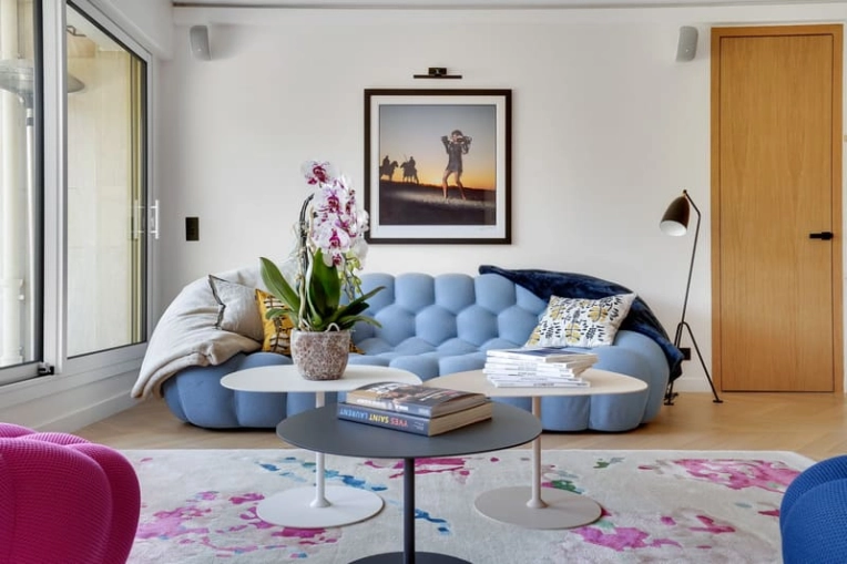 Living room, Consultation Visit, Full Project, Home Staging, Remote Coaching, Creation of exclusive furniture, Shopping list, Renovation