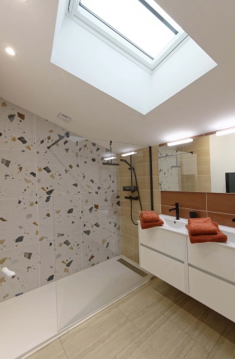 Minimalist, Contemporary, Bathroom, Chic, Full Project, Shopping list, Plan, Renovation