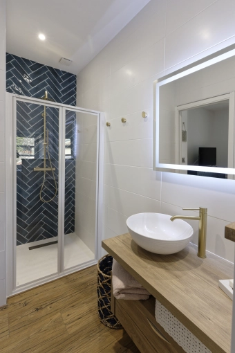 Rustic, Contemporary, Bathroom, Chic, Full Project, Coach shopping, Shopping list, Plan, Renovation