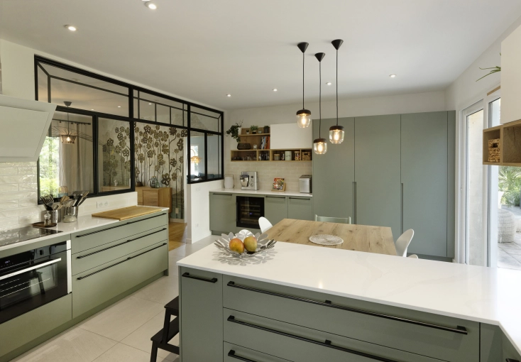 Contemporary, Kitchen, Chic, Full Project, Coach shopping, Shopping list, Plan, Renovation
