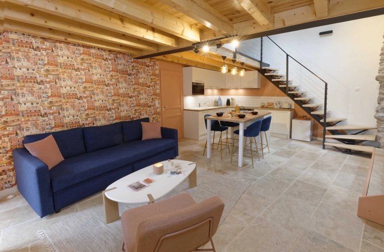 Contemporary, Chic, Nature, Living room, Full Project, Coach shopping, Shopping list, Plan, Renovation