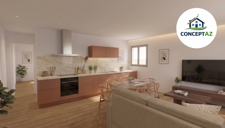 Bohemian, Flats / Apartments, Consultation Visit, Full Project, 3D ambiance, Plan, Renovation