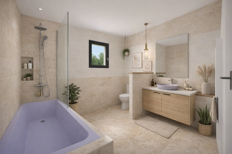 Bathroom, 3D ambiance