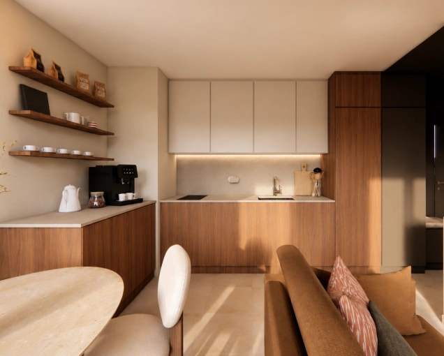 Minimalist, Contemporary, Kitchen, Chic