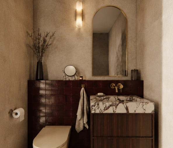 Contemporary, Bathroom, Chic