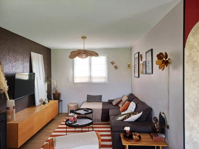 Bohemian, Living room, Full Project