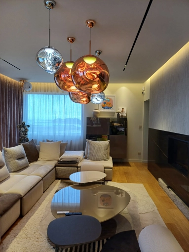 Contemporary, Living room, Renovation