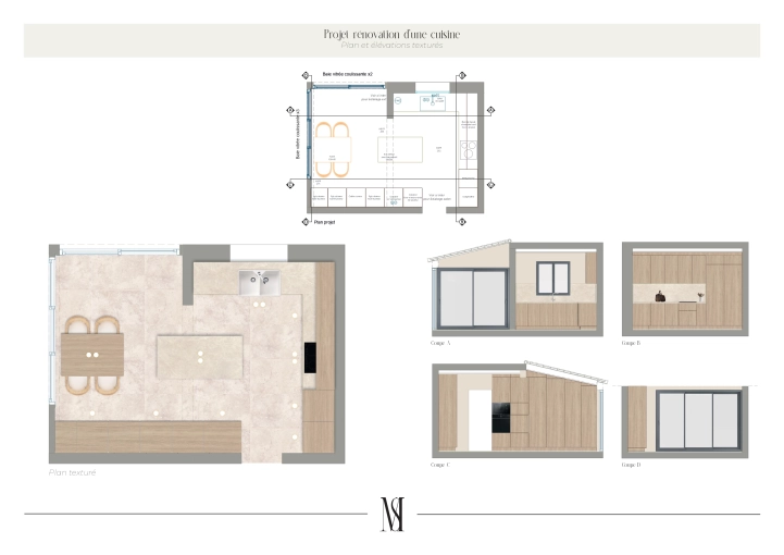 Kitchen, Full Project, Shopping list, Plan, Renovation