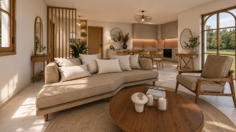 Home, Full Project, 3D ambiance, Plan, Renovation