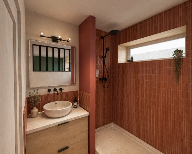 Contemporary, Bathroom, Full Project