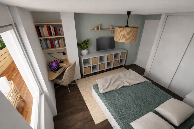 Minimalist, Contemporary, Office, Renovation