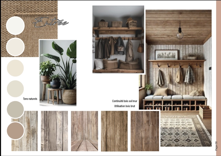Home, Rustic, Scandinavian, Nature, Full Project