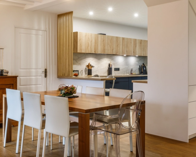 Contemporary, Dining room, Full Project, Renovation