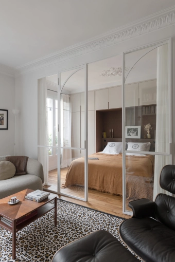 Contemporary, Vintage, Room, Chic, Full Project