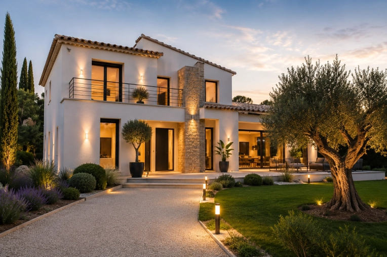 Home, Contemporary, 3D ambiance