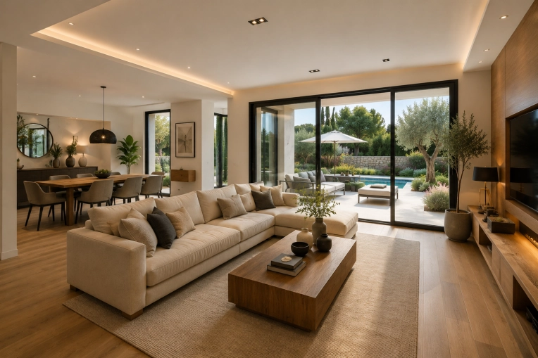 Home, Contemporary, 3D ambiance
