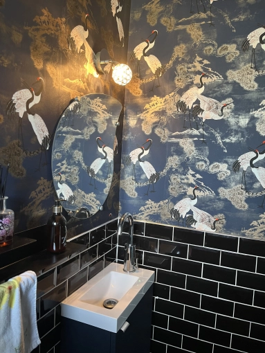 Contemporary, Bathroom, Chic, Full Project, Shopping list, Renovation