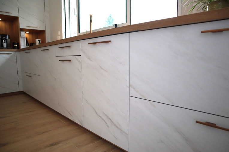 Minimaliste, Contemporain, Cuisine, Nature, Visite conseil, Projet complet