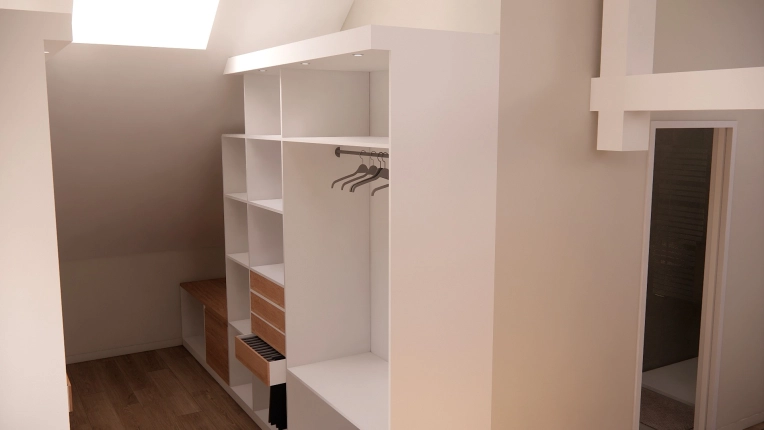 Minimaliste, Contemporain, Scandinave, Nature, Dressing, Visite conseil, Projet complet, Coach shopping, Rénovation énergétique, Liste shopping, 3D d'ambiance, Plan, Rénovation
