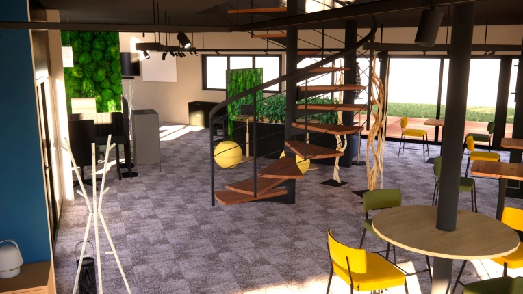 Contemporain, Bâtiment professionnel, Nature, Visite conseil, Projet complet, Coaching à distance, Coach shopping, Rénovation énergétique, Liste shopping, 3D d'ambiance, Plan, Rénovation